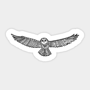 The owl Sticker